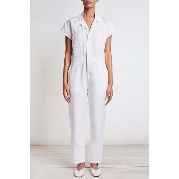 APIECE APART AZORE JUMPSUIT CREAM SIZE 12 - Picture 1 of 10